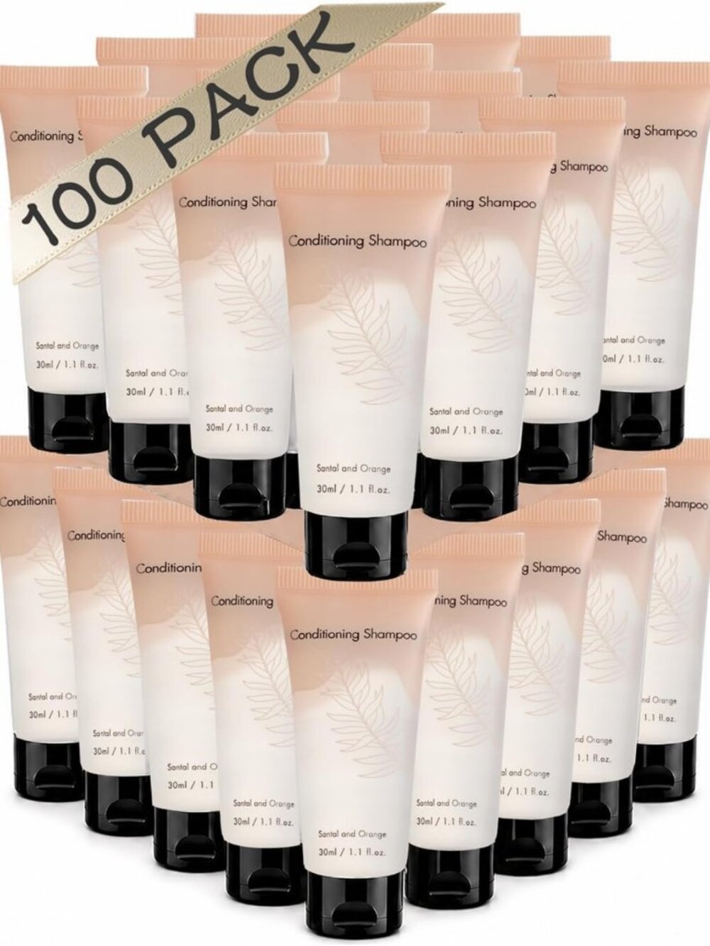 Travel Size 2-in-1 Shampoo & Conditioner Set, Individually Wrapped Hotel